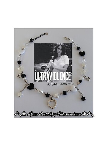 Lana Del Rey Ultraviolence Necklace 