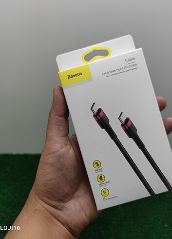 Baseus 60w Pd TypeC Şarj Kablosu Sıfır 2 metre