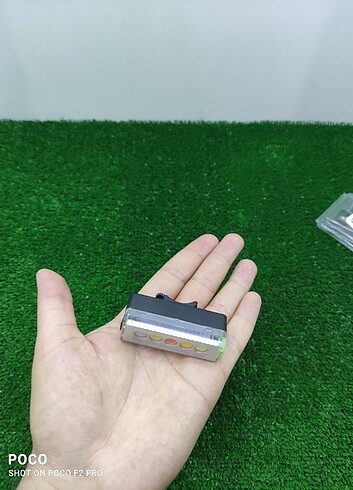 Beden siyah Renk Motosiklet Bisiklet Renkli Çakar Lamba