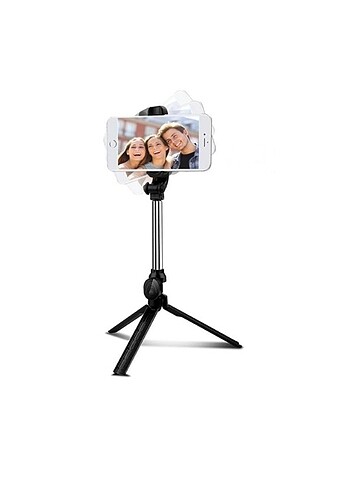 Kumandalı Bluetooth Selfie Çubuğu Tripod Stand