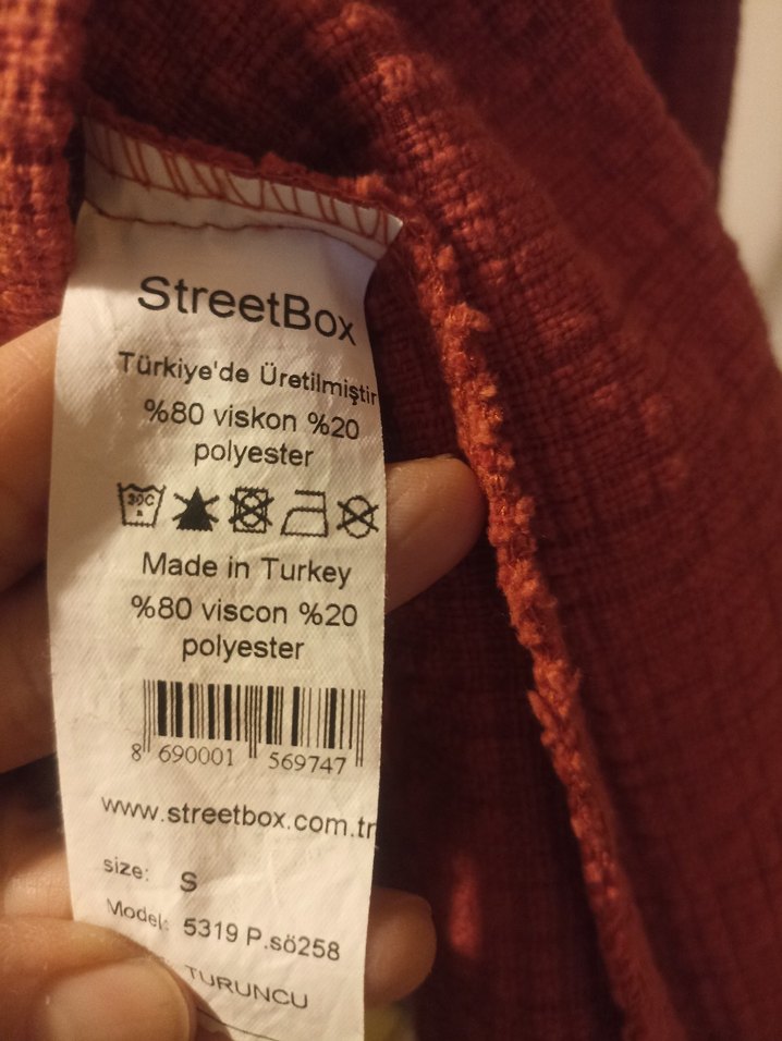 StreetBox Kroveze Bağlamalı Elbise - Görsel 5