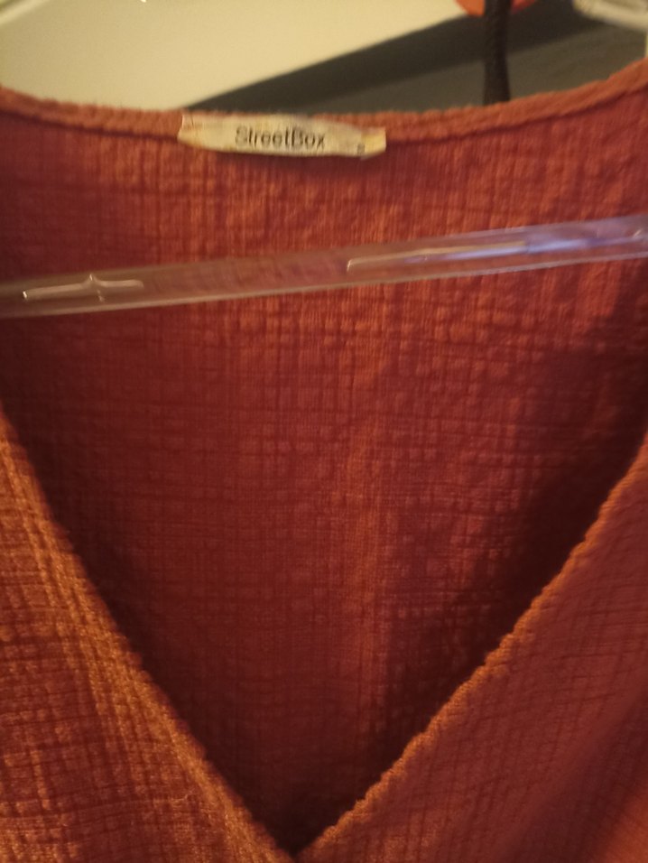 StreetBox Kroveze Bağlamalı Elbise - Görsel 2