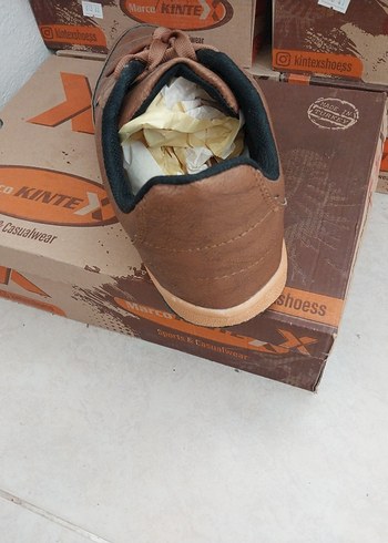41 Beden kahverengi Renk Marco Kintex Kahverengi Bağcıklı Erkek Spor Ayakkabı
