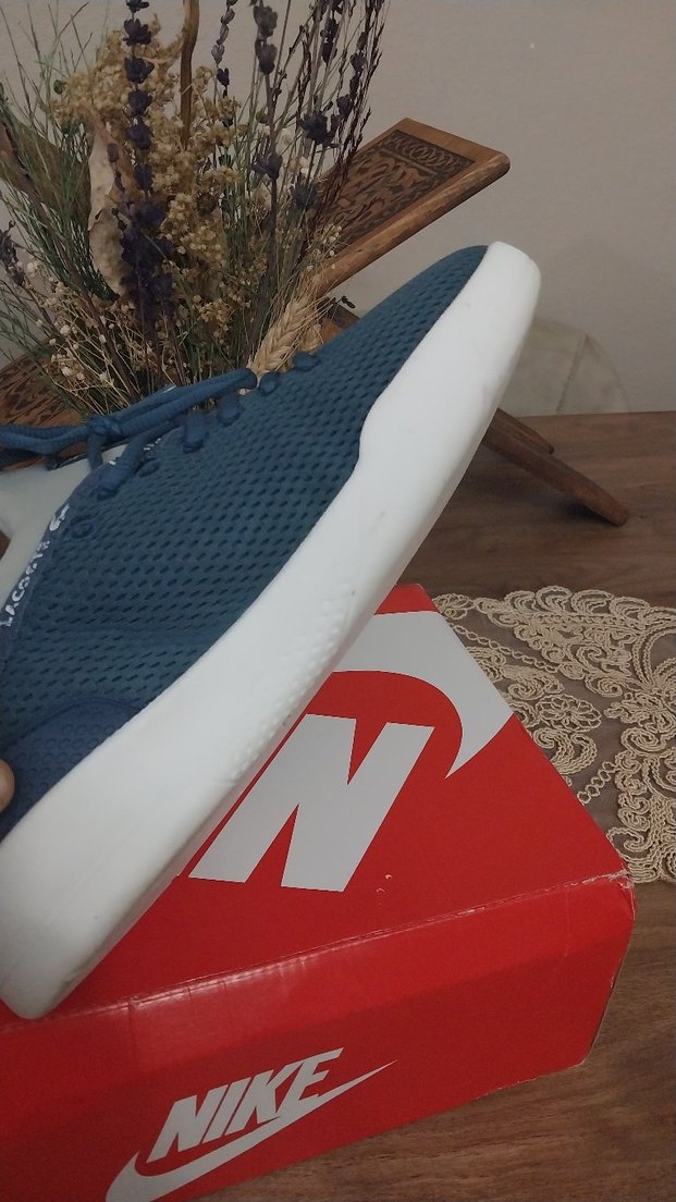 Mavi Bağcıklı Günlük Spor Ayakkabı - Görsel 5