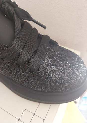 38 Beden siyah Renk Alexander McQueen Kadın Siyah Platform Spor Ayakkabı