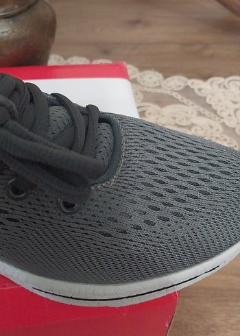 Gri Erkek Spor Ayakkabı - Görsel 3