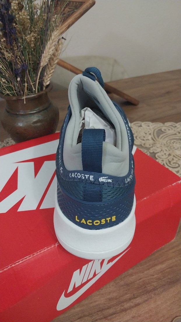 Mavi Bağcıklı Erkek Sneaker - Görsel 4