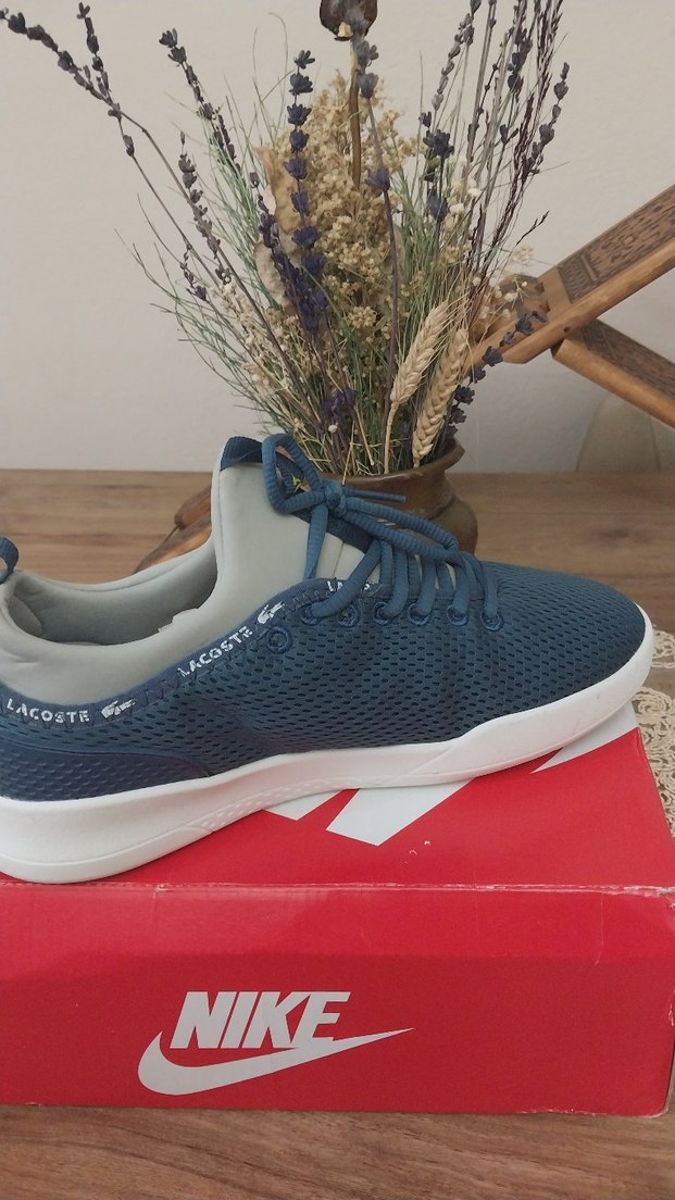 Mavi Bağcıklı Erkek Sneaker - Görsel 2