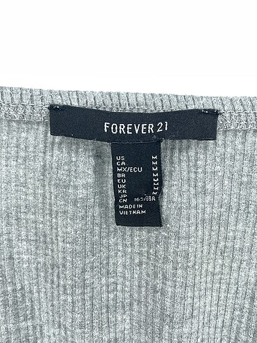 m Beden gri Renk Forever 21 Kısa Salopet %70 İndirimli.