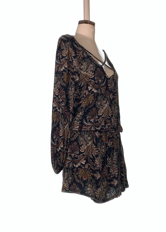 Vintage Love Kısa Tulum %70 İndirimli. - Görsel 2