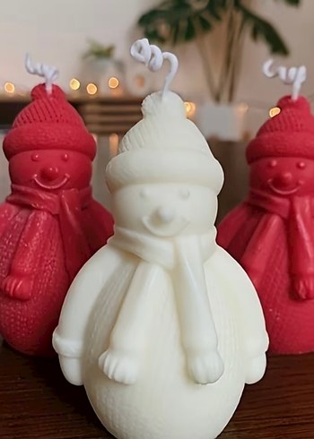 Kardan adam silikon kalıp - Görsel 2