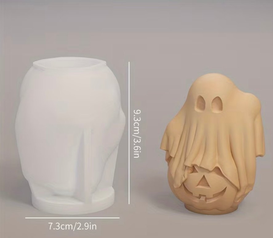 Hayalet kabak silikon kalıp - Görsel 2