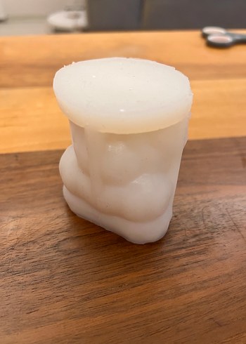 Kalpli ayıcık silikon kalıp - Görsel 2