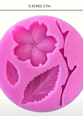Çiçek silikon kalıp - Görsel 2