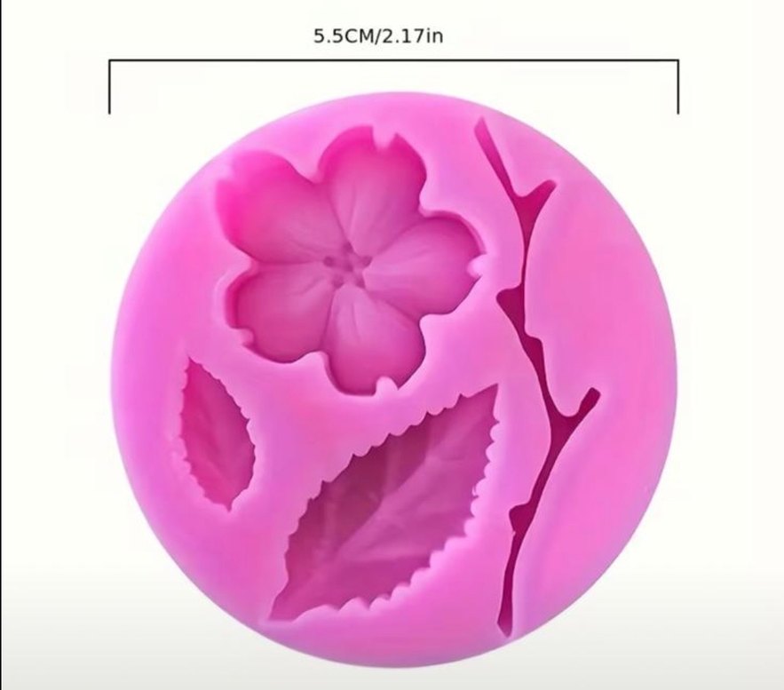 Çiçek silikon kalıp - Görsel 2