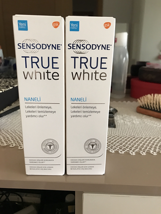 Diğer Sendodyne true white diş macunu