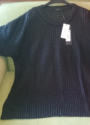 Vero Moda Siyah Işıltılı triko kazak ...46-48