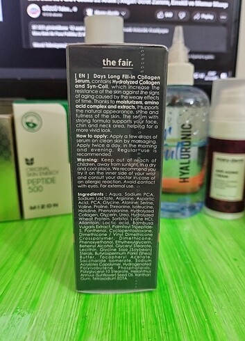 Diğer The Fair Days Long Fill=in kolojen serum...30 ml.