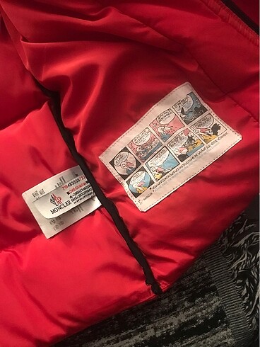 10 Yaş Beden Moncler mont