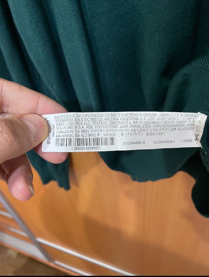 Zara yeşil basic kazam - Görsel 3