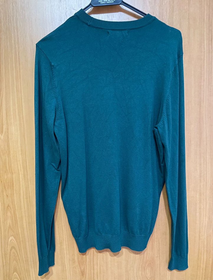 Zara yeşil basic kazam - Görsel 2