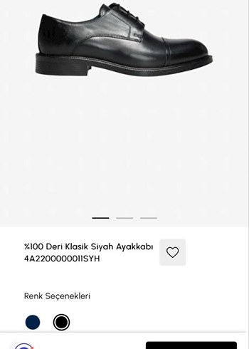 Siyah Erkek Klasik Bağcıklı Ayakkabı - Görsel 3