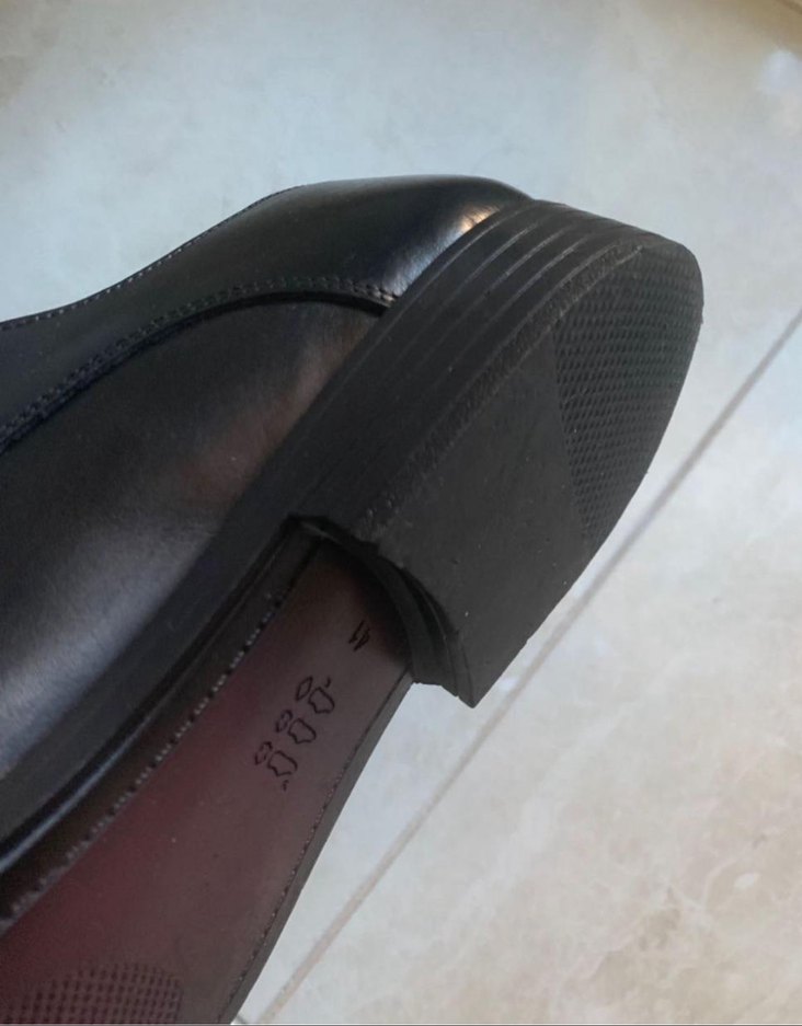 Siyah Erkek Klasik Bağcıklı Ayakkabı - Görsel 4