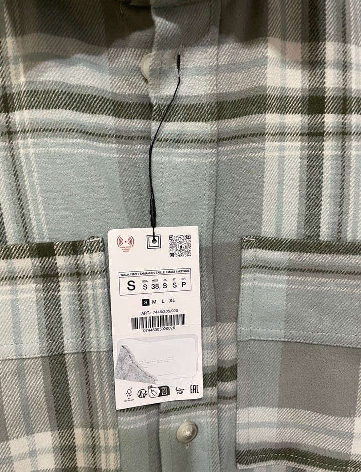 Erkek Zara flanel gömlek ceket - Görsel 5