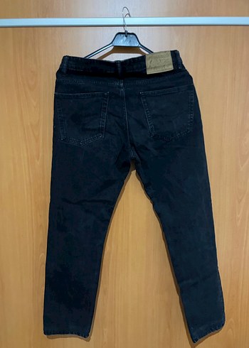 PULL&BEAR Erkek Siyah Regular pantolon - Görsel 2