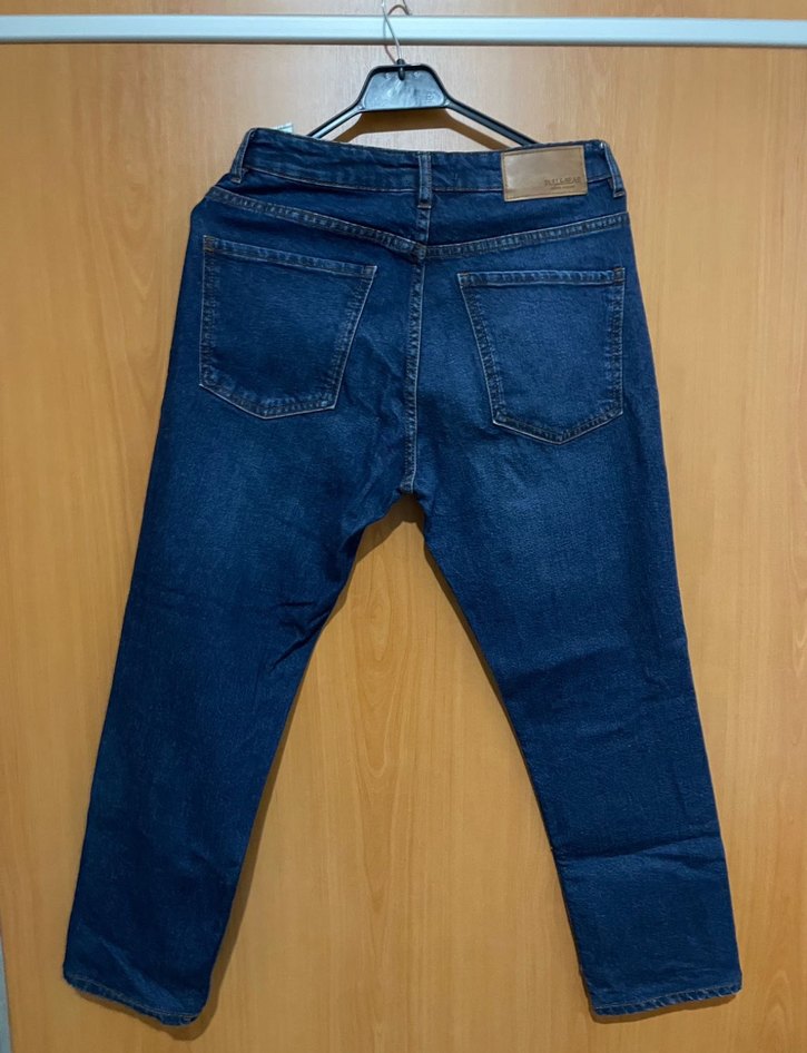 PULL&BEAR Erkek Lacivert jean - Görsel 2