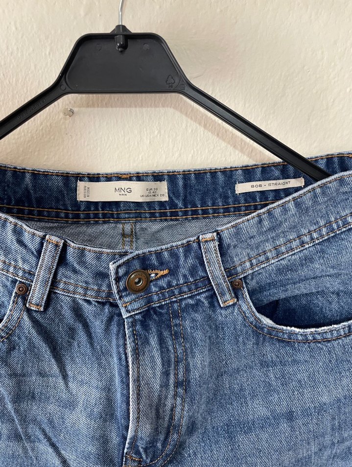 Mango man erkek jean pantolon - Görsel 4