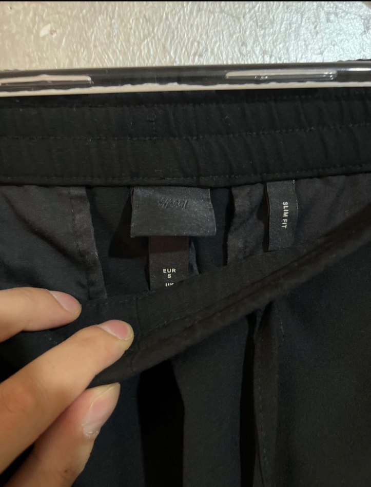 H&M Siyah Pantolon erkek - Görsel 2