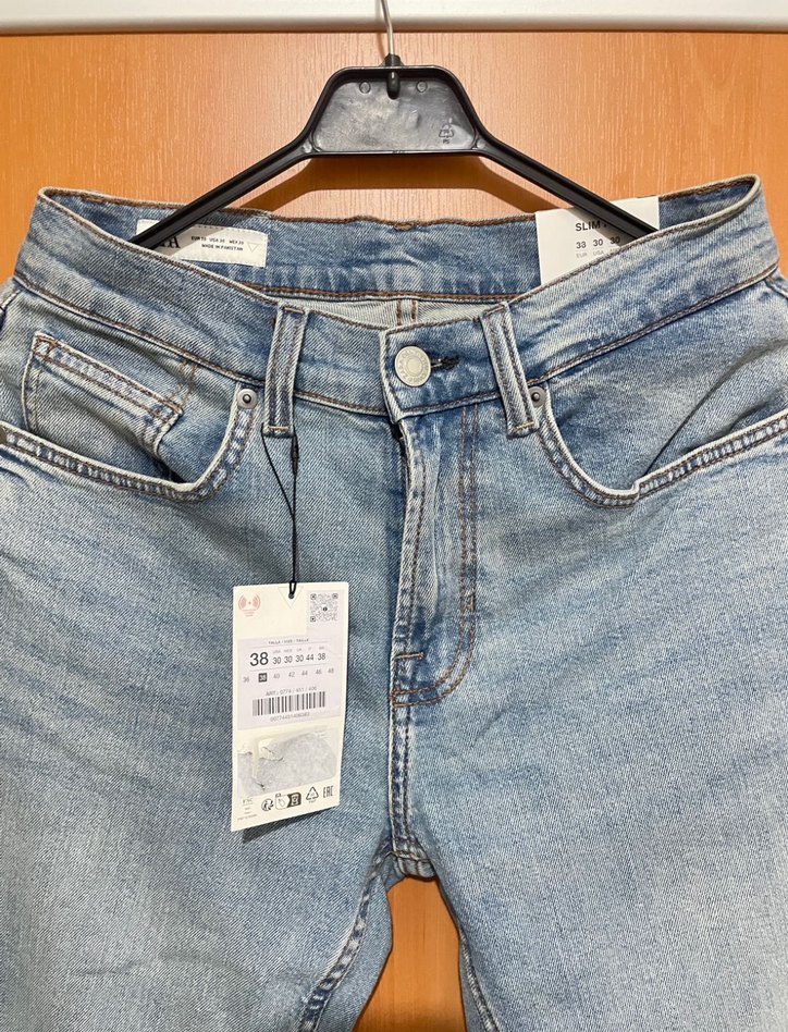 Zara erkek slim jean  Pantolon - Görsel 3