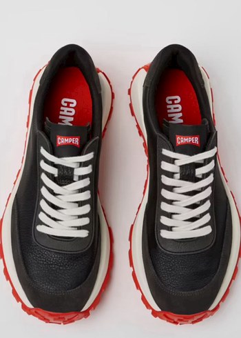 Camper Siyah Beyaz Spor Ayakkabi