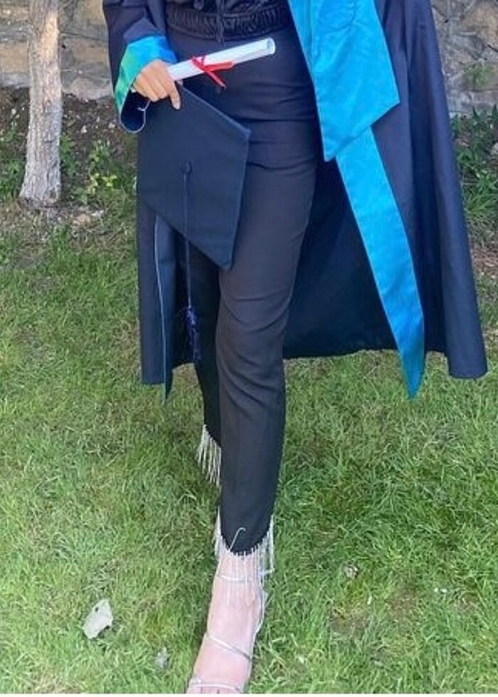 Taşlı pantolon - Görsel 2