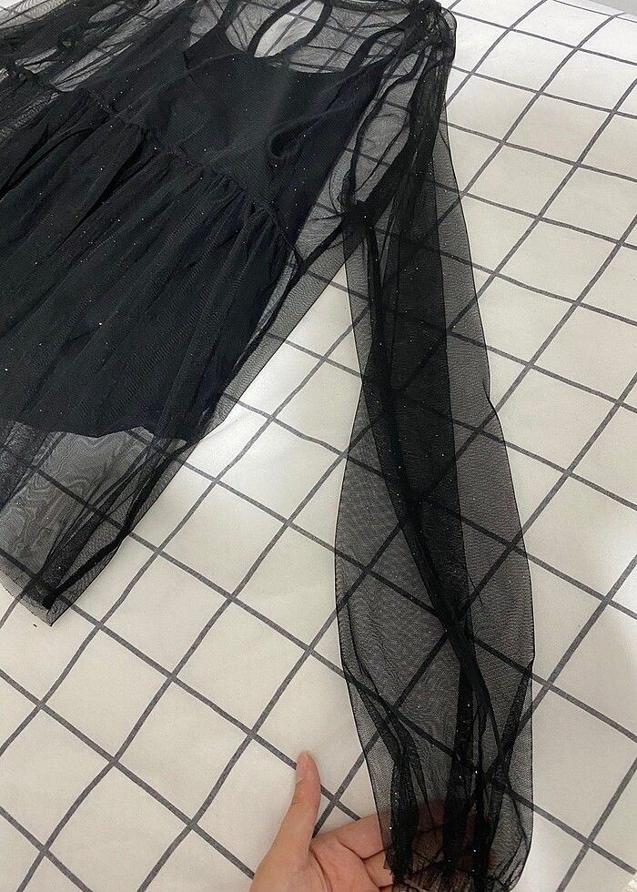 Tül bluz - Görsel 4