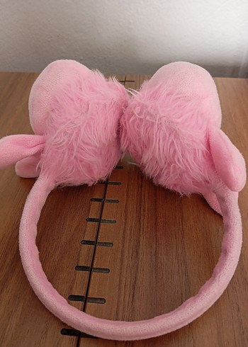  Beden pembe Renk Pembe Nakışlı Kürklü Kız Çocuk Kulaklık