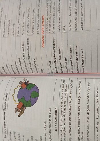 Tonguç 7. Sınıf 1. Dönem Yazılı Notları Tüm Dersler - Görsel 3