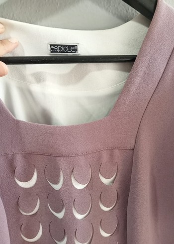 Gül kurusu  kadın abiye Elbise - Görsel 2