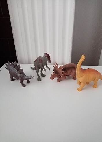 Trex oyuncak dinazor serisi yeni 4 adet büyük. 