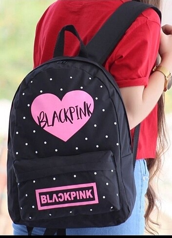  Blackpink sırt çantası ve kalemlik seti yeni etiketli