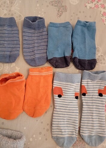 Erkek bebek 22,24 numara çoraplar temiz - Görsel 6