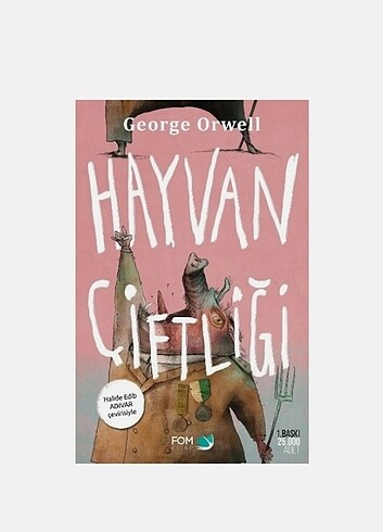 Hayvan Çiftliği George Orwell kitap yeni