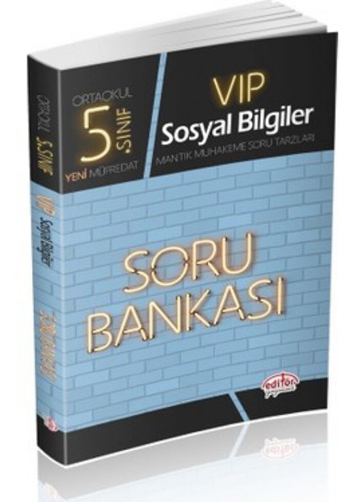 Vip 5.sınıf Sosyal Bilgiler soru bankası yeni - Görsel 2