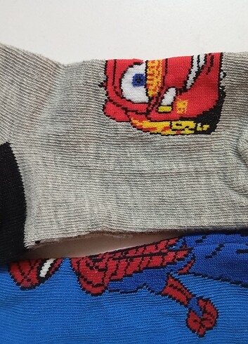 Marvel karışık erkek çocuk çoraplar yeni - Görsel 6