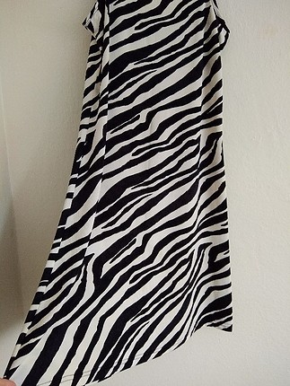 Diğer zebra desen elbise 