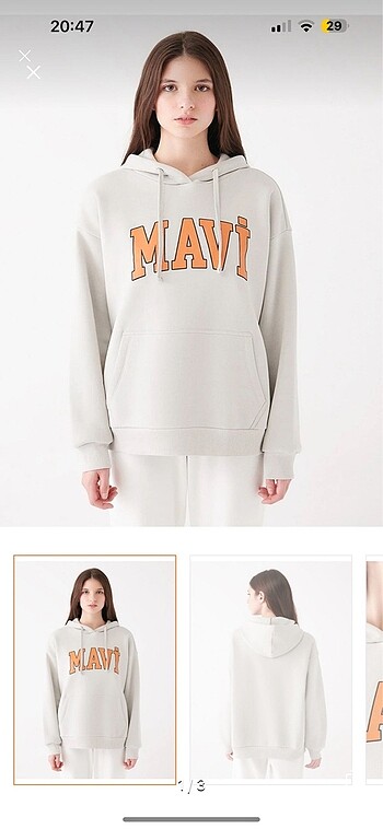 Mavi sweatshirt