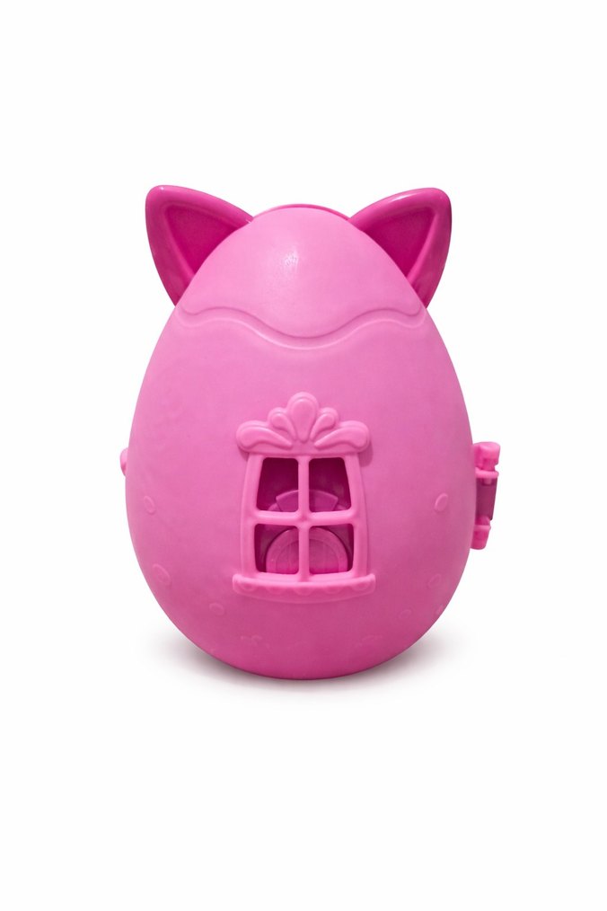 Pembe Renkli Küçük Oyuncak Ev - Görsel 2