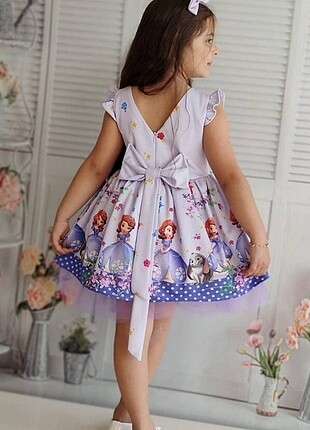 Prenses sofia elbise