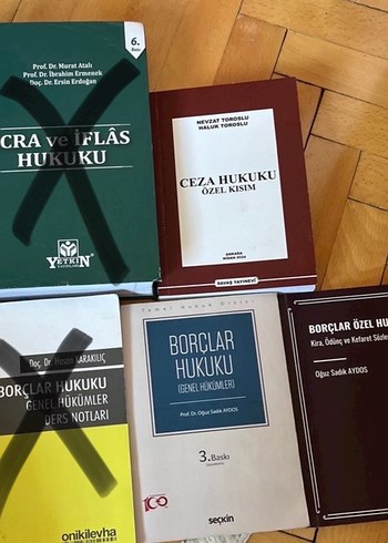 Borçlar özel, ceza özel, bırclar hukuku genel